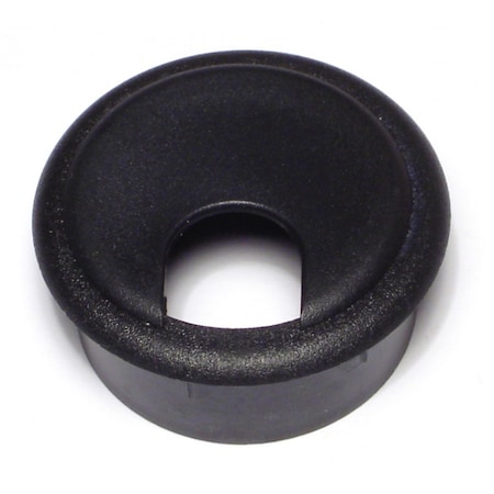 Midwest Fastener 1-3/4" Black Plastic Desk Grommets 2PK 70268